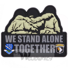 Naszywka 101 Inc. We Stand Alone Together 3D PVC