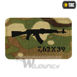 Naszywka M-Tac AKM 7,62 x 39 Laser Cut - Multicam/Black