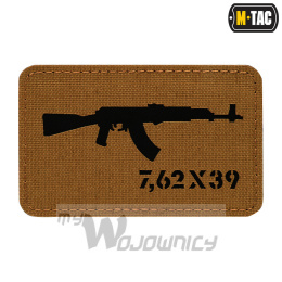 Naszywka M-Tac AKM 7,62 x 39 Laser Cut - Coyote/Black