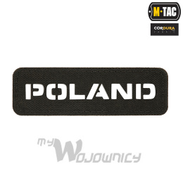 M-Tac naszywka Poland (przechodzi na wylot) black